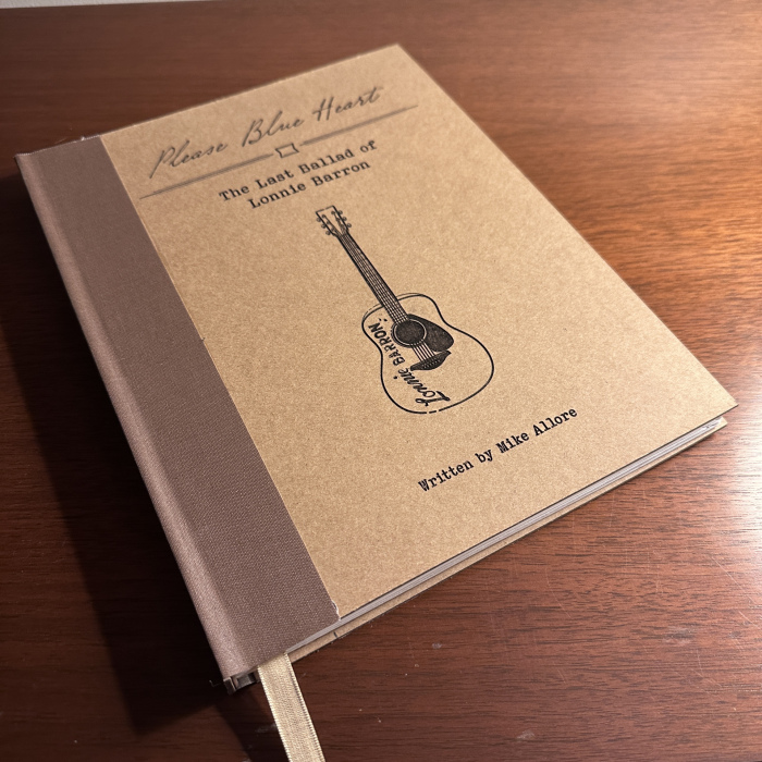 Please Blue Heart Book